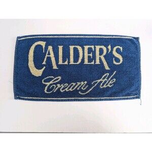 Calders Cream Ale - Pub Beer Towel Vintage